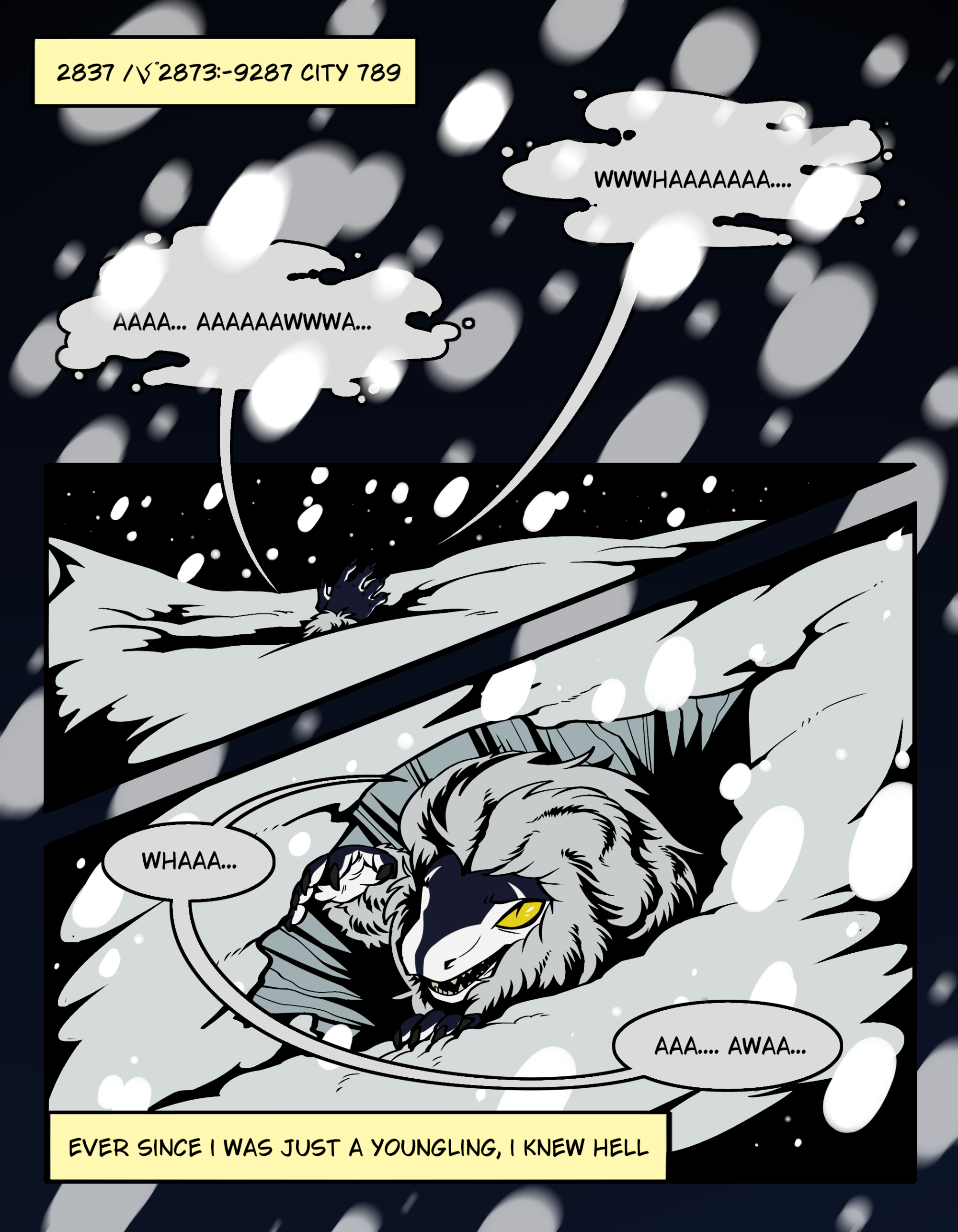 comic page panel